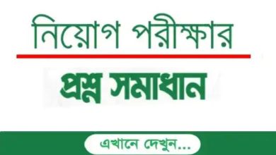 Photo of কমিউনিটি হেলথ কেয়ার প্রােভাইডার পরীক্ষার সমাধান