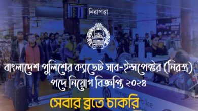 Photo of এসআই নিয়োগ বিজ্ঞপ্তি ২০২৫